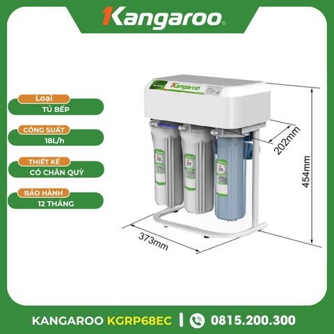 Máy Lọc Nước Kangaroo Chân Quỳ KGRP68EC