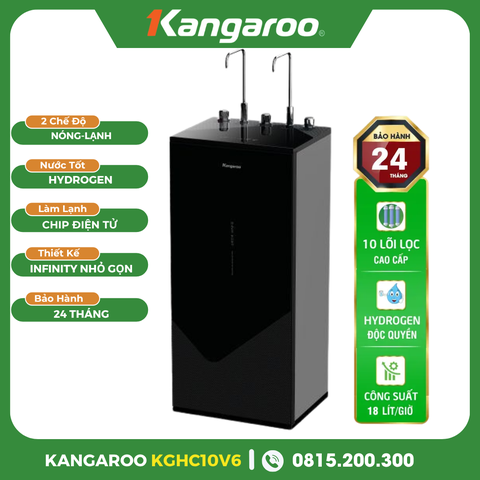 Máy Lọc Nước Kangaroo Hydrogen Infinity Nóng Lạnh KGHC10V6
