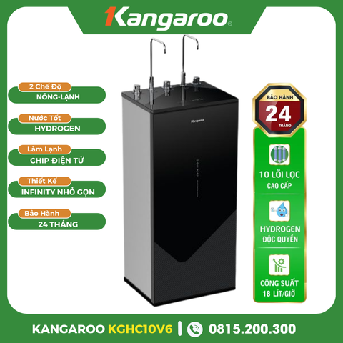 Máy Lọc Nước Kangaroo Hydrogen Infinity Nóng Lạnh KGHC10V6