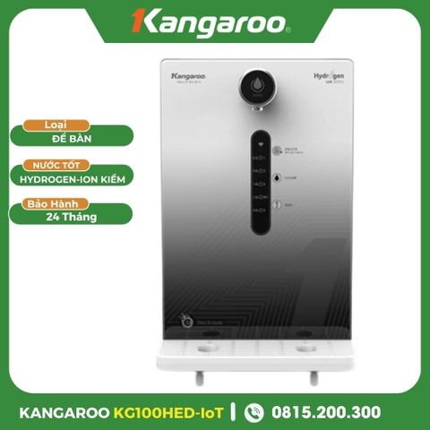 Máy Lọc Nước Kangaroo Hydrogen Ion Kiềm KG100HED-IOT