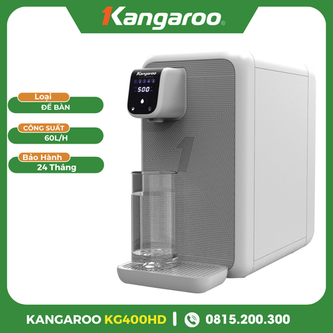 Máy Lọc Nước Kangaroo Hydrogen Để Bàn KG400HD