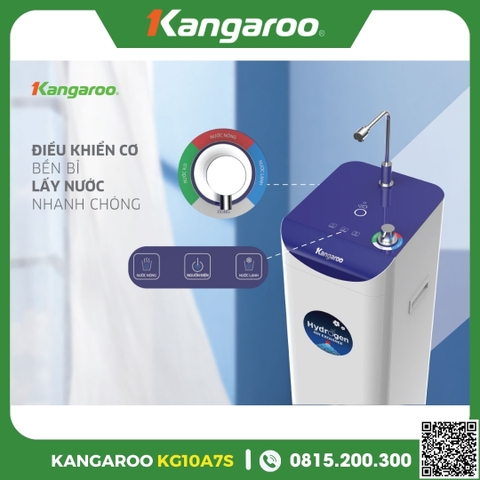 Máy Lọc Nước Kangaroo Hydrogen Nóng Lạnh KG10A7S