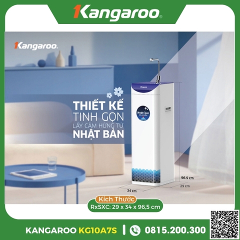 Máy Lọc Nước Kangaroo Hydrogen Nóng Lạnh KG10A7S