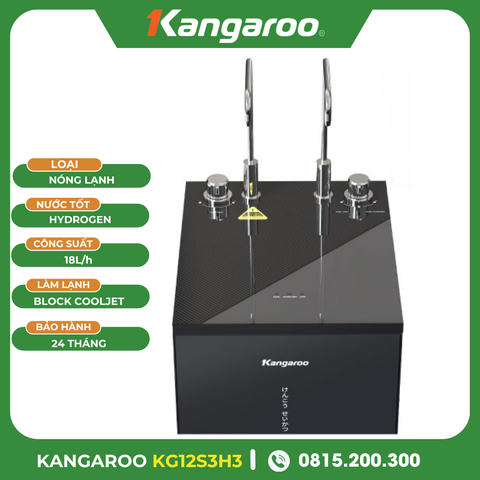 Máy Lọc Nước Kangaroo Hydrogen Nóng Lạnh KG12S3H3