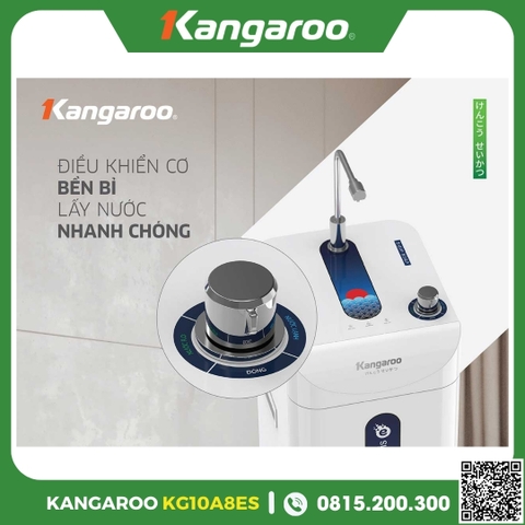 Máy Lọc Nước Nóng Lạnh Kangaroo Hydrogen Ion Kiềm KG10A8ES