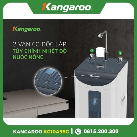 Máy Lọc Nước Kangaroo Hydrogen Slim Nóng Lạnh KG10A9SG