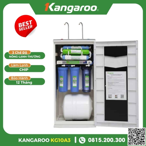 Máy Lọc Nước Kangaroo 3 Chế Độ Nóng-Lạnh-Nguội KG10A3