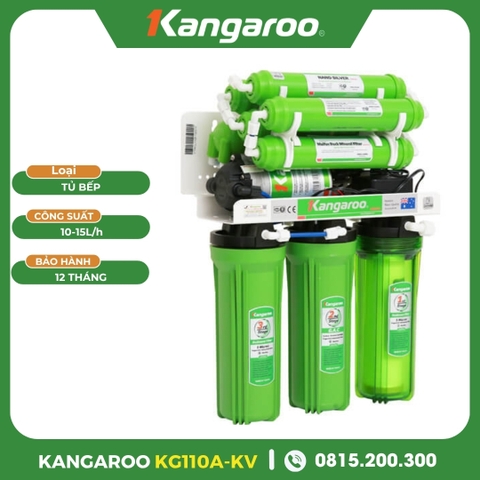 Máy Lọc Nước Kangaroo KG110A-KV Lắp Tủ Bếp
