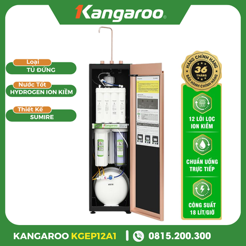 Máy Lọc Nước Kangaroo Sumire Hydrogen Ion Kiềm KGEP12A1
