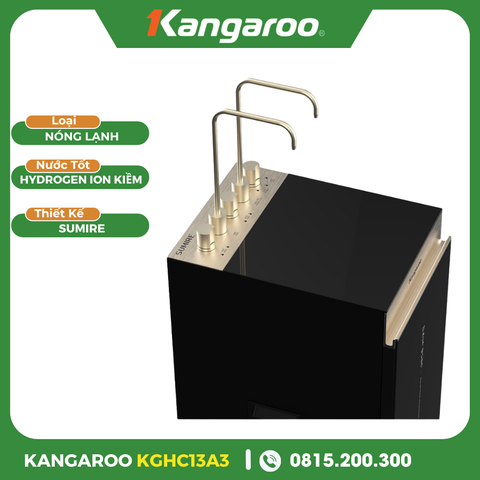 Máy Lọc Nước Kangaroo Sumire Hydrogen Ion Kiềm Nóng Lạnh KGHC13A3