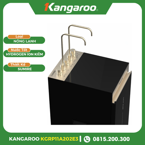 Máy Lọc Nước Kangaroo Sumire Hydrogen Ion Kiềm Nóng Lạnh KGRP11A202E3