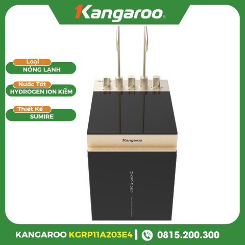 Máy Lọc Nước Kangaroo Sumire Hydrogen Ion Kiềm Nóng Lạnh KGRP11A203E4