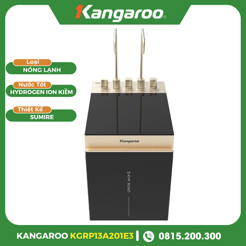 Máy Lọc Nước Kangaroo Sumire Hydrogen Ion Kiềm Nóng Lạnh KGRP13A201E3