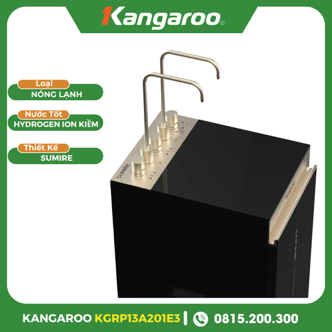Máy Lọc Nước Kangaroo Sumire Hydrogen Ion Kiềm Nóng Lạnh KGRP13A201E3