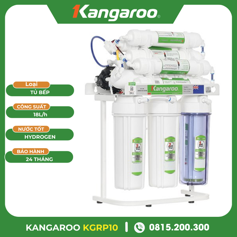 Máy Lọc Nước RO Kangaroo Hydrogen Tủ Bếp KGRP10