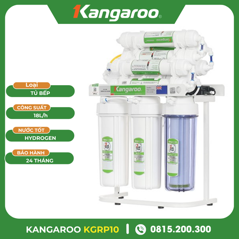 Máy Lọc Nước RO Kangaroo Hydrogen Tủ Bếp KGRP10