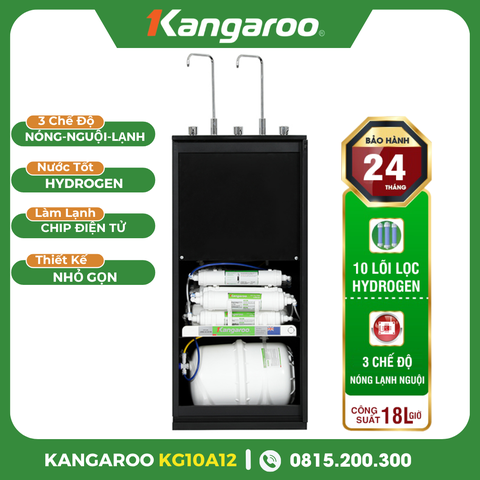Máy Lọc Nước Nóng-Nguội-Lạnh Hydrogen Kangaroo KG10A12