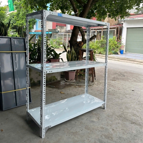 Kệ v lỗ 3 tầng rộng 40 dài 1m cao 1m5
