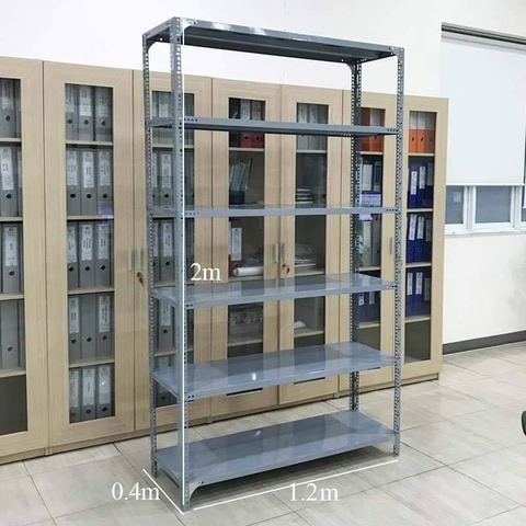 Kệ v lỗ 5 tầng rộng 40 dài 1m2 cao 2m