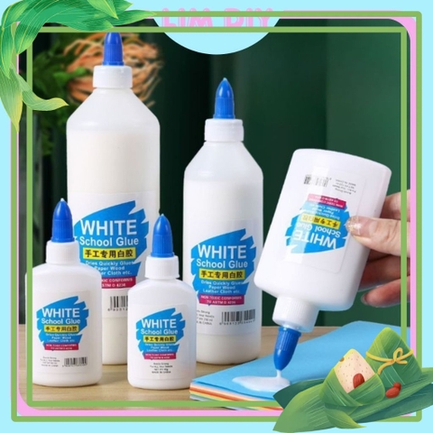 Keo sữa làm đồ thủ công dán được trên nhiều chất liệu, craft glue làmđồ handmade DIY