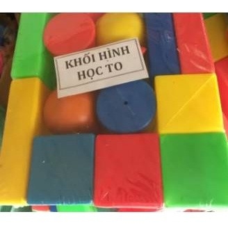 Bộ hình khối nhận biết các khối hình học mầm non theo TT02