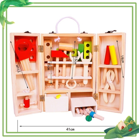 Đồ chơi trẻ em, Đồ chơi dụng cụ cơ khí bằng gỗ cho bé