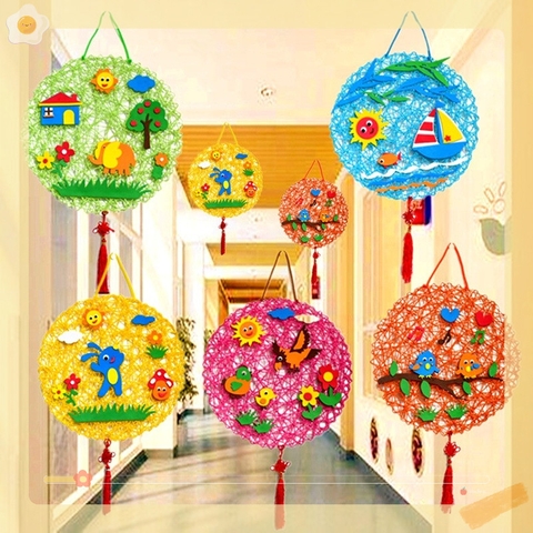 Mẹt dây trang trí  - làm thủ công Deco lớp học mầm non - Tiểu học - nhà hàng- khách sạn