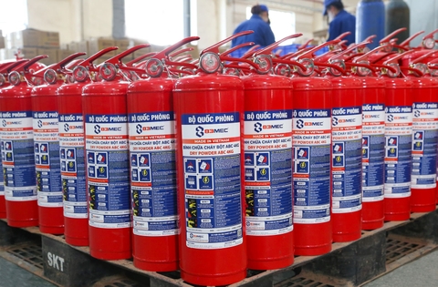 BÌNH CHỮA CHÁY BỘT ABC BỘ QUỐC PHÒNG 83MEC TẠI HÀ NỘI