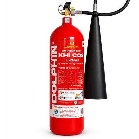 BÌNH CHỮA CHÁY KHÍ CO2 DOLPHIN BCA TEM KIỂM ĐỊNH TẠI HÀ NỘI