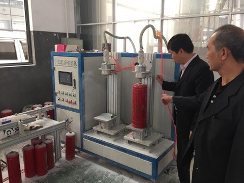 Nạp sạc bình chữa cháy tại KCN Ngọc Hồi huyện Thanh Trì Hà Nội