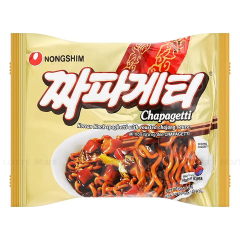 Mì Trộn Tương Đen Nongshim Spagetti Gói (140g*40 Gói)