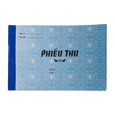 Phiếu Thu 2 Liên (100 tờ * 100 cuốn)