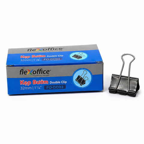 Kẹp Bướm 32mm (12 Hộp)