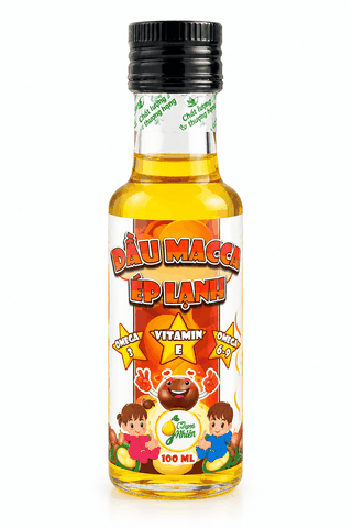 Dầu Ăn Super Green Macca Ép Lạnh 100ml