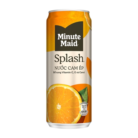 Đồ Uống Mm Splash(Nước Cam Ép Có Tép) (320Ml* 24 Lon)