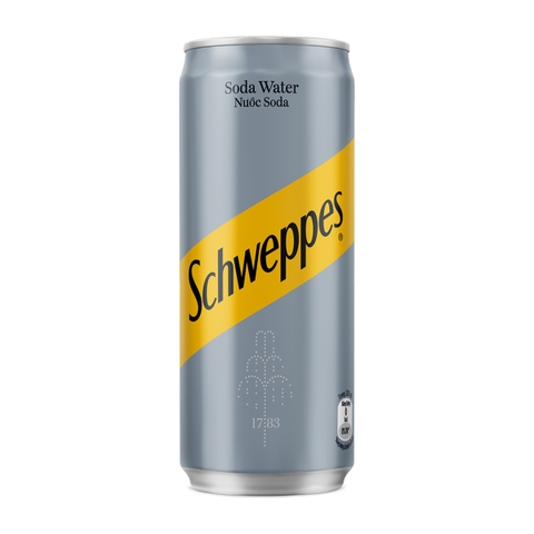 Đồ Uống Schweppes Soda (320Ml* 24 Lon)