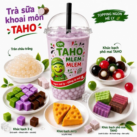 Trà sữa khoai môn
