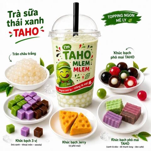 Trà sữa Thái xanh TAHO