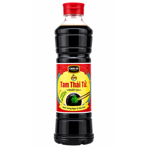Nước Tương Tam Thái Tử Nhất Ca (500ml * 24 Chai)