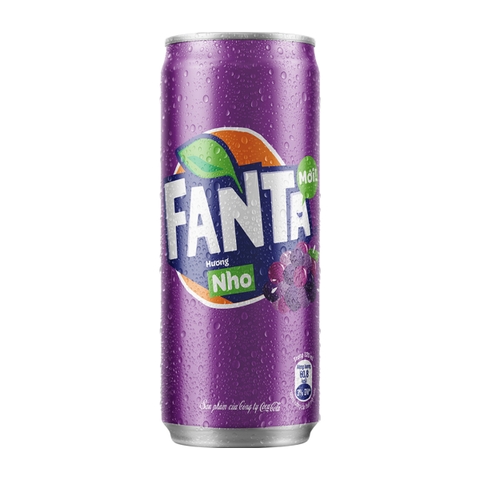 Đồ Uống Fanta Hương Nho (320Ml* 24 Lon)