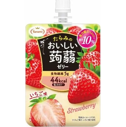 Thạch Túi Tarami Vị Dâu 150g