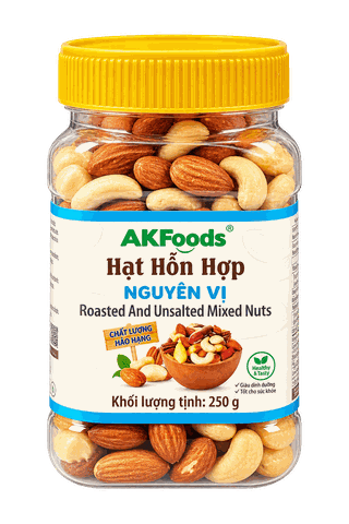 Hạt Hỗn Hợp Nguyên Vị 250g