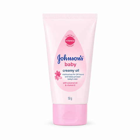 Kem Dưỡng Ẩm Johnson's Baby Cream Hương Cúc La Mã 50g