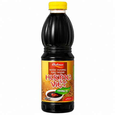 Nước Tương Hương Việt  (500Ml *6 chai)- (1 Chai 1 Chén)