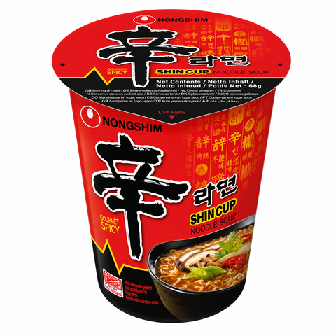 Mì Ly ShinCup (68G * 12 Ly)