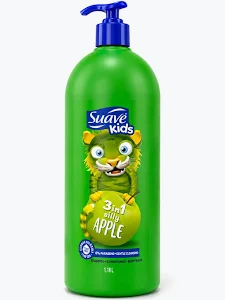 Sữa Tắm Gội Xả Suave Kids 3in1 Hương Táo 700ml