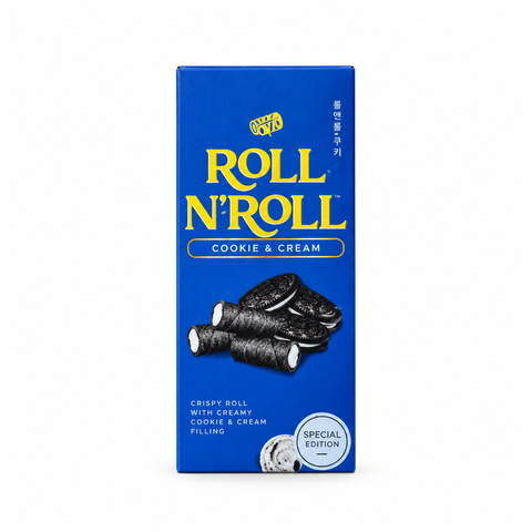 Bánh Quế IYES ROLL N ROLL Vị Bánh Quy Kem 80g