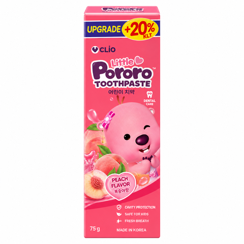Kem Đánh Răng Pororo Vị Đào 70g
