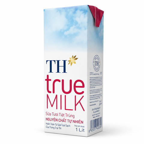 Sữa Tươi Tiệt Trùng Hương Dâu TH True Milk (180ML*48 hộp)