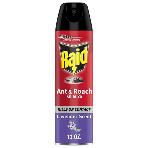 Bình Xịt Muỗi Raid Hương Lavender